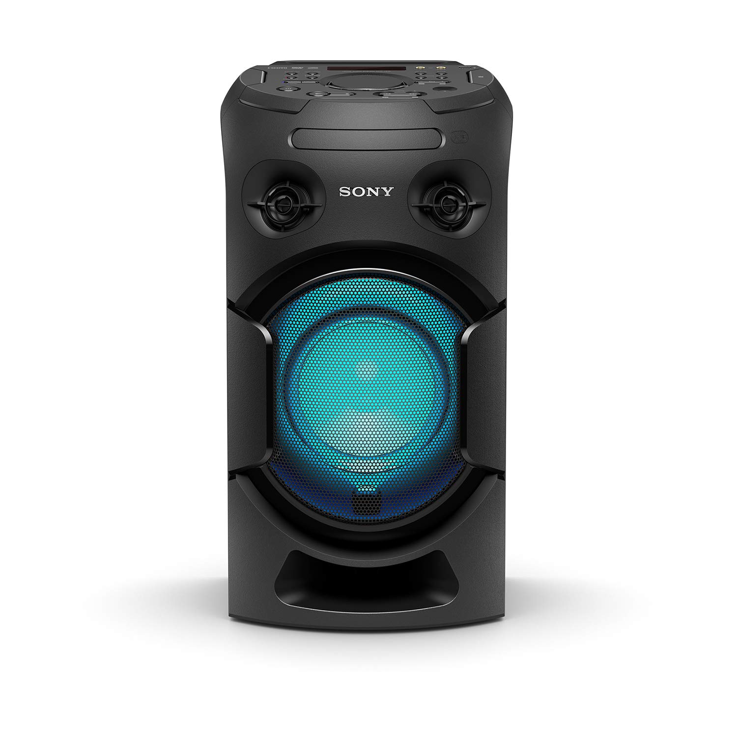 SONY MHC-V21D with DJ Effects & Karaoke Bluetooth Party Speaker with 1 Wired Mic for Karaoke