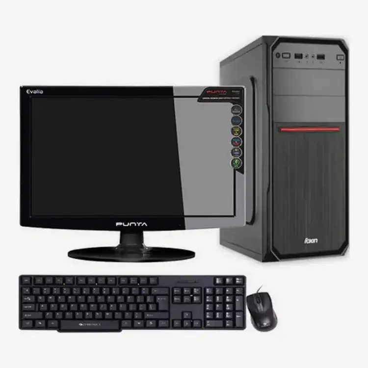 Intel Core 2 Duo / 8 GB RAM / 256GB SSD /  Monitor 18.5 Inch / Keyboard & Mouse Assembled Desktop PC