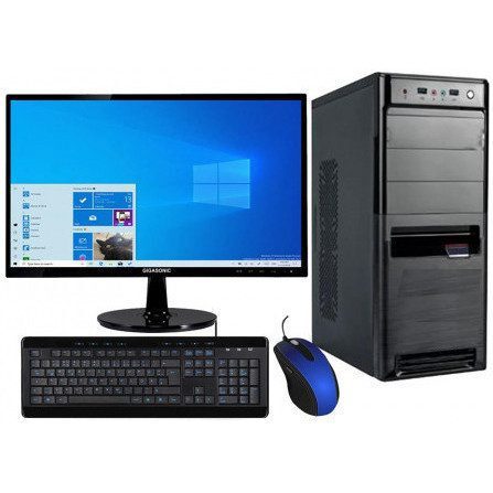 Intel Core 2 Duo / 8 GB RAM / 512GB SSD /  Monitor 18.5 Inch / Keyboard & Mouse Assembled Desktop PC