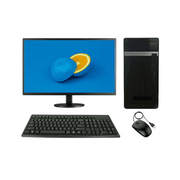 Intel i3 4th Gen / 16GB RAM / 256GB SSD  /  Monitor 18.5 Inch / Keyboard & Mouse Assembled Desktop PC