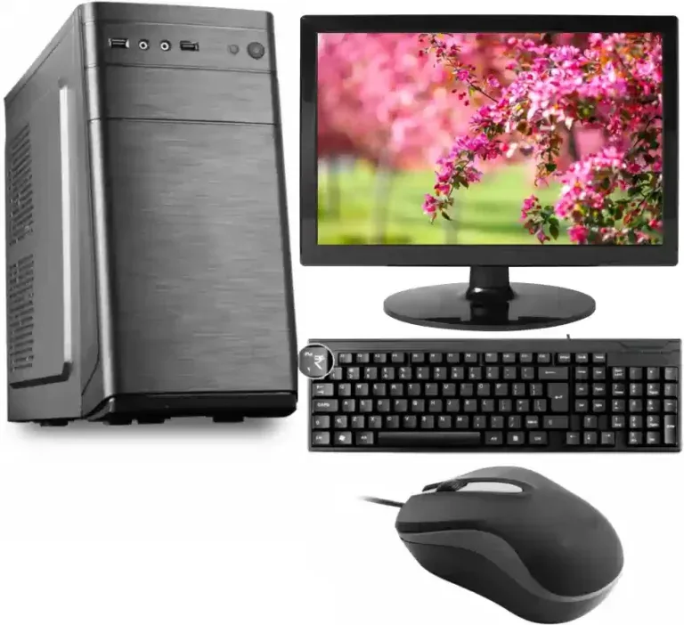 Intel i3 4th Gen / 8GB RAM / 512GB SSD  /  Monitor 18.5 Inch / Keyboard & Mouse Assembled Desktop PC