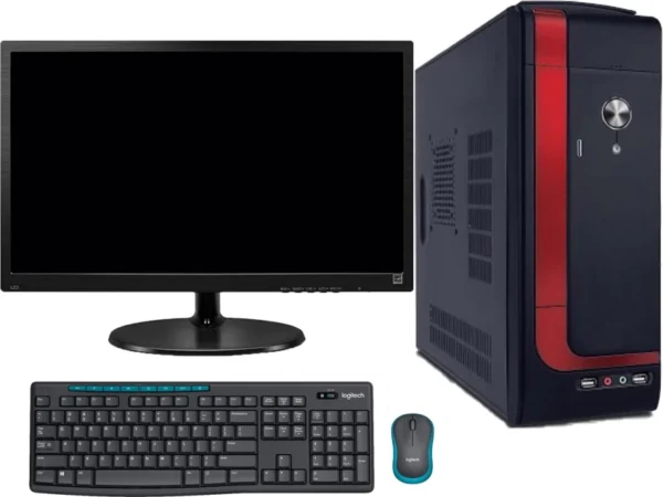 Intel i5 7th Gen / 16GB RAM / 512GB SSD / Monitor 18.5 Inch / Keyboard & Mouse Assembled Desktop PC - Desktop rent in kolkata - rentOcart