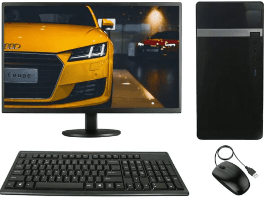 Intel i5 8th Gen / 8GB RAM / 256GB SSD  /  Monitor 18.5 Inch / Keyboard & Mouse Assembled Desktop PC