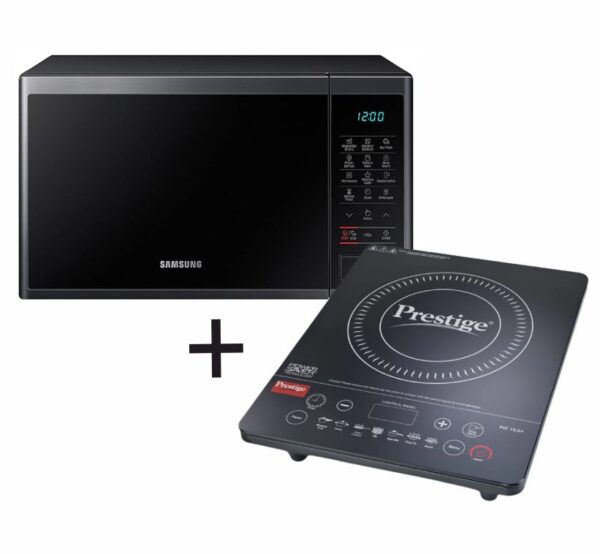 ( 3 Months Rental ) Samsung Microwave Oven + Prestige Induction Cooker (COMBO) - Kitchen Appliance Rent in Kolkata - rentOcart