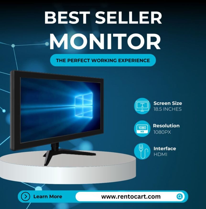 Monitor – 17 / 18.5 Inches 1080p FHD Resolution