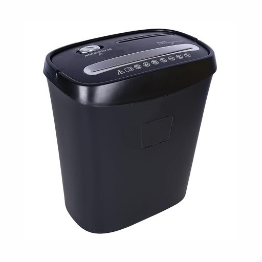 Paper Shredder on rent in kolkata for Home & Office, 8-Sheet Cross-Cut, CD/DVD & Credit Card Shredder with 15 LTR bin Capacity